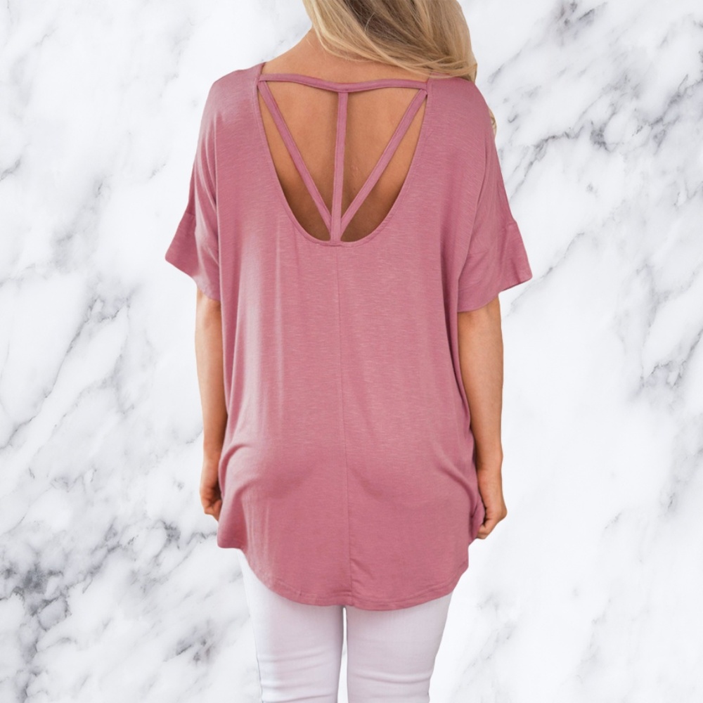 Chic Hollowed-Out Relaxed Fit Blouse